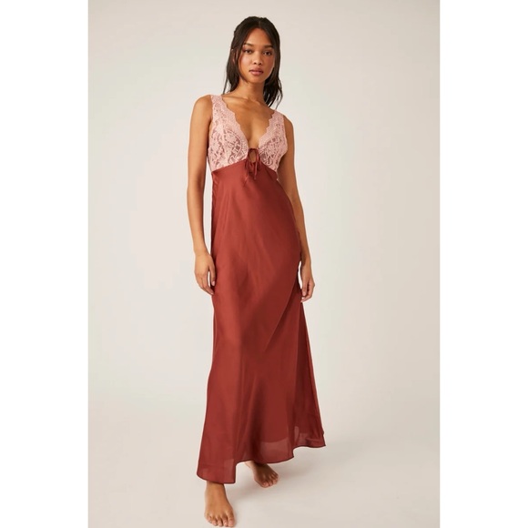 Free People Country Side Maxi Slip - Picture 3 of 6